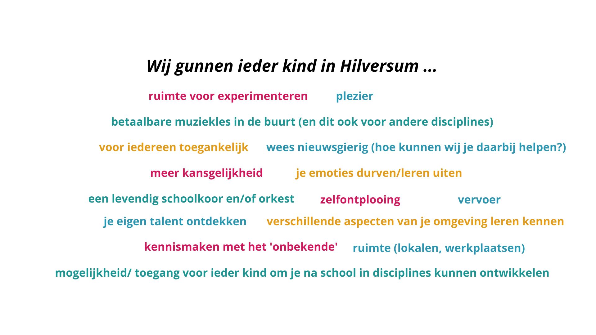 Ieder kind gunnen we